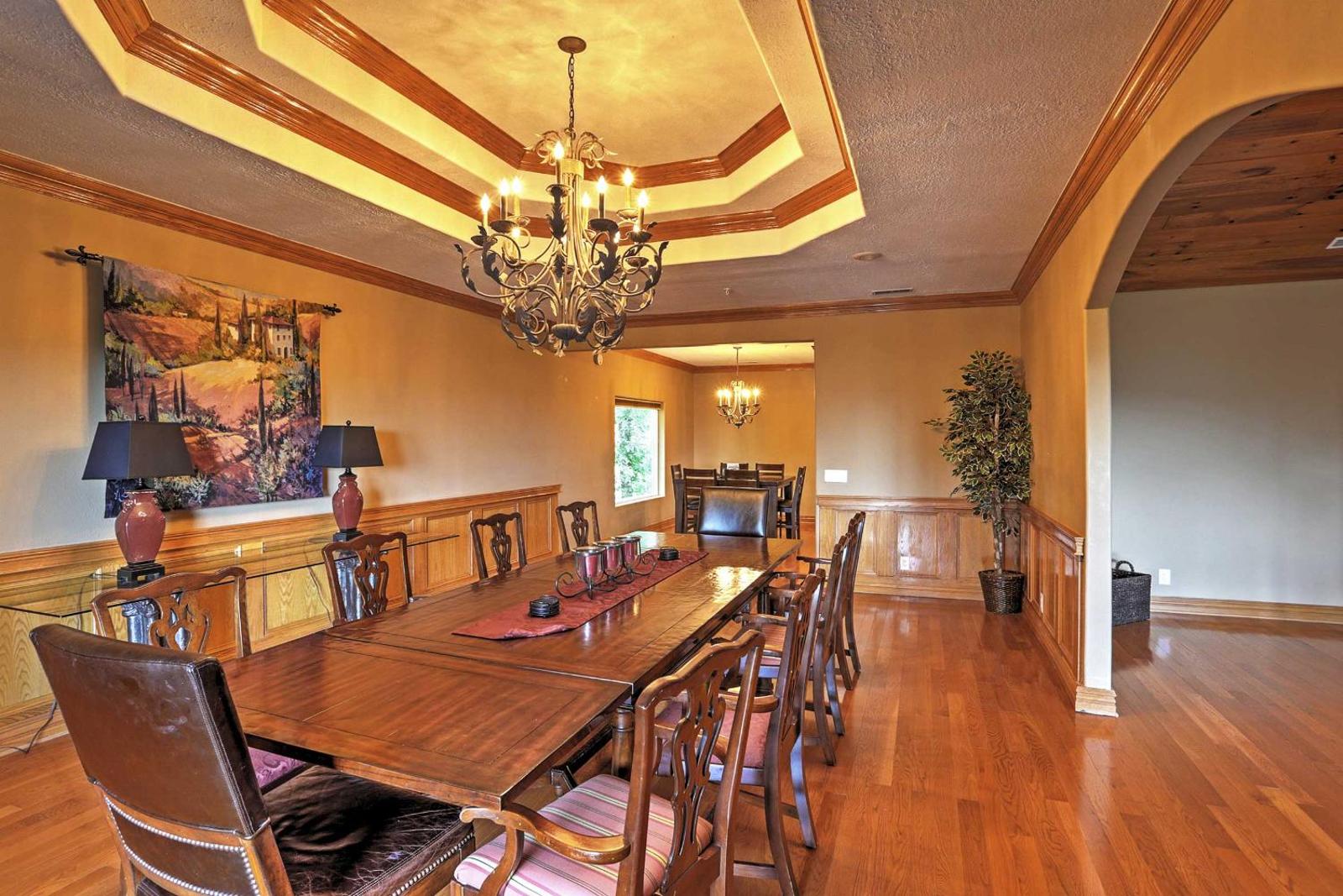 Grand Home with Indoor Pool and Basketball Court and View Main image 2